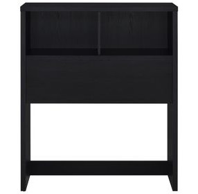 Westpark Black Twin Storage Bookcase Headboard