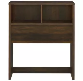 Westpark Dark Pine Twin Storage Bookcase Headboard