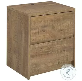 Westpark Mango 2 Drawer Nightstand with LED Lights and USB Port