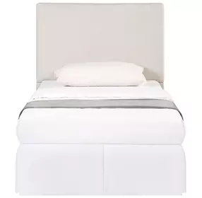 Izzy Sand Twin Upholstered Headboard