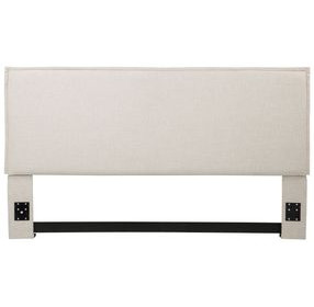 Izzy Sand Upholstered King and California King Panel Headboard