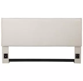Izzy Sand Upholstered King and California King Panel Headboard