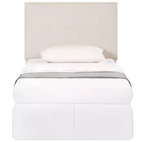 Izzy Sand Twin Classic Panel Headboard