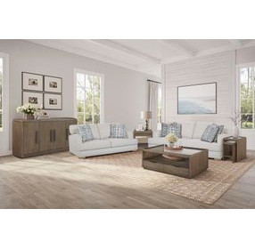Elements Cocoa Glass Top Occasional Table Set