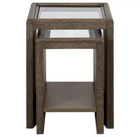 Elements Cocoa Nesting Table
