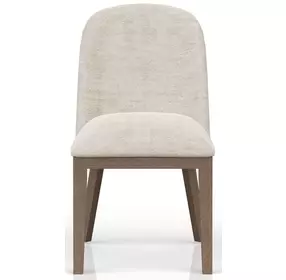 Elements Cocoa Shelter Upholstered Chair Set of 2