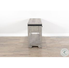 Elmcrest Gray Rectangular Sofa Table