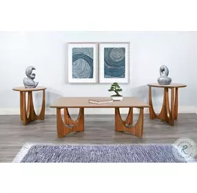 Autumn Echo Oak Sinatra Rectangular Occassional Table Set