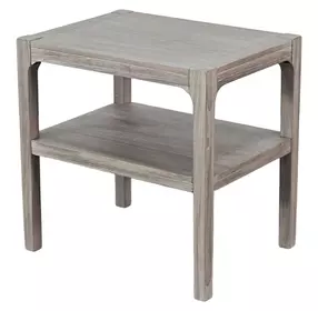 Maple Haze Natural 24" Rectangular Chair Side Table