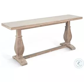 Autumn Echo Natural Rectangular Sofa Table