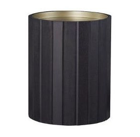 Aurora Latte Channel Accent Table