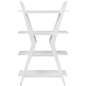 Stratton White Etagere