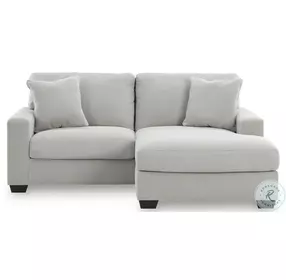 Amesley Smoke 85" Sofa Chaise Sectional
