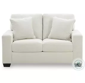 Amesley Ivory 62" Loveseat