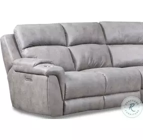 Bono Telluride Stone Triple Power Reclining LAF Loveseat