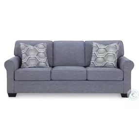 Carissa Manor Denim Performance Fabric Sofa