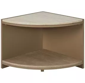 Elements Toffee and Spice Quarter Bunching Tables
