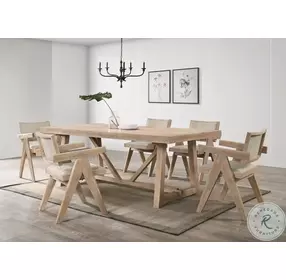 Raquel Driftwood Rectangular Dining Room Set