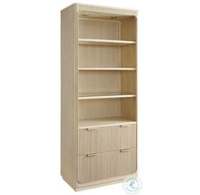 Montreux Natural White Oak Bookcase