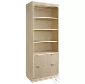 Montreux Natural White Oak Bookcase