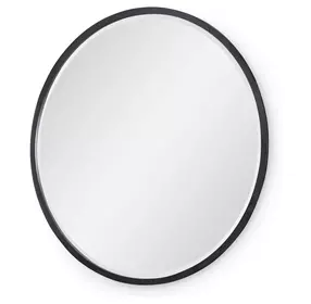 Artisans Place Vintage Pine and Ironwood Round Dresser Mirror