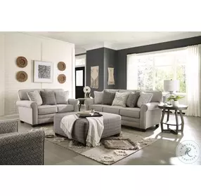 Lewiston Cement 85" Living Room Set