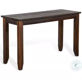 Havenstead Dark Brown Rectangular Sofa Table