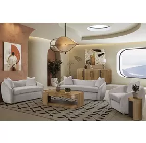 Blue Mallee Mendocino Beach Living Room Set