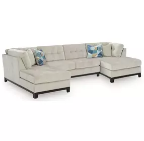 Maxon Place Stone 3 Piece Sectional with Chaise