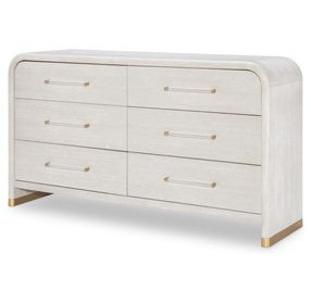 Miramar Oyster 6 Drawer Dresser