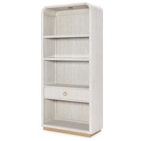 Miramar Oyster 1 Drawer Etagere with LED