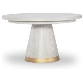Miramar Oyster 72" Extendable Dining Table
