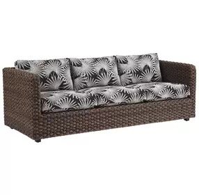 Kilimanjaro Black Outdoor 90" Sofa