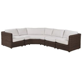 Kilimanjaro Beige 4 Piece Modular Outdoor Sectional