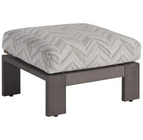 Mozambique Beige Upholstered Rectangular Outdoor Ottoman