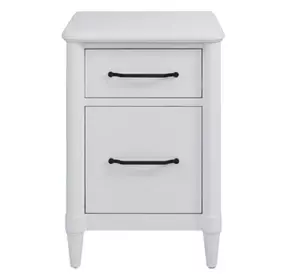 Wilmington White Filing Cabinet