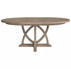 Wilmington Sand Round Extendable Dining Table