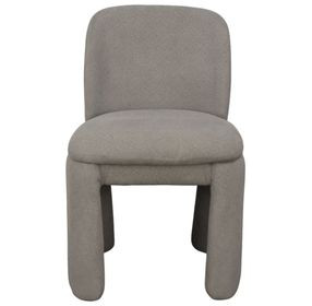 Mia Warm Gray Upholstered Side Chair