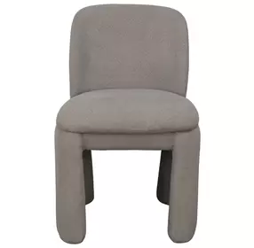 Mia Warm Gray Upholstered Side Chair