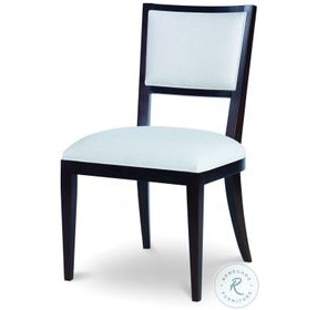 Dublin City Dark And Off White Side Chair