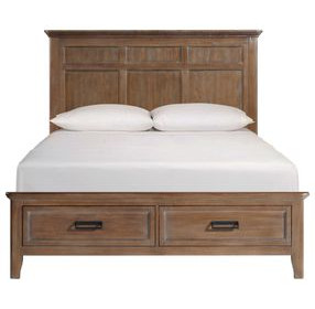 Alta Harvest Queen Storage Panel Bed