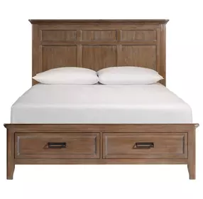 Alta Harvest Queen Storage Panel Bed