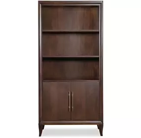 Tribeca Brown 2 Door Bookcase