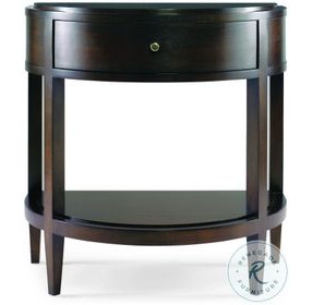 Tribeca American Walnut 1 Drawer Nightstand