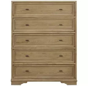 Magnolia Cashew 5 Drawer Chest