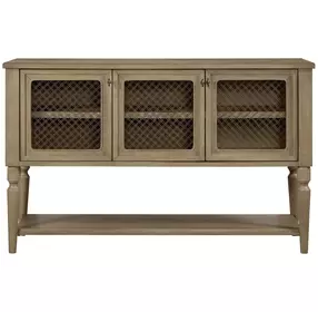 Magnolia Cashew 3 Door Server