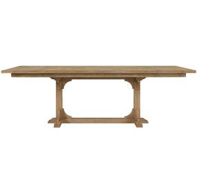 Magnolia Cashew 114" Extendable Rectangular Counter Height Dining Table