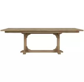 Magnolia Cashew 114" Extendable Rectangular Counter Height Dining Table