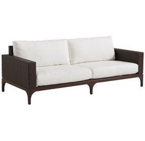 Abaco White 88" Outdoor Sofa