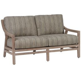 Stillwater Cove Brown 57" Outdoor Loveseat